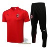 AC Milan Trainings Polo 2022-23 Rode - Heren